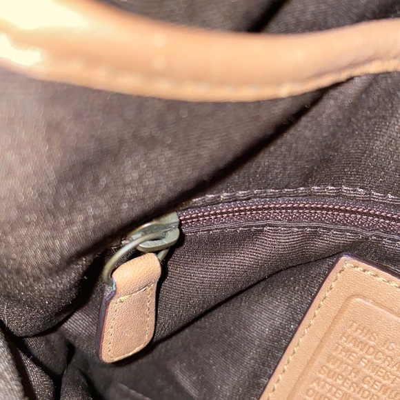 Coach handbag purse in signature C - Picture 10 of 10